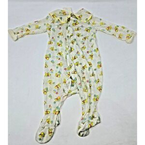 Winnie The Pooh Infant Baby Pajamas Sleepsuit SearsPooh Bear Honey Pot 14-18 lb
